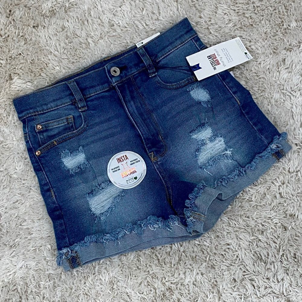 Wallflower Stellar High Rise Shorts - Picture 11 of 11